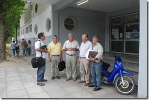 Mario Vilaltella con Autoridades Municipales