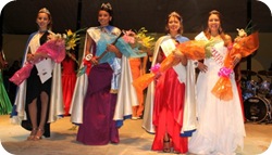 Reinas ganadoras de la Fiesta Nacional de Santa Teresita