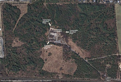 Present Day Satellite Image of Telephonken Station-Sheva Apelbaum