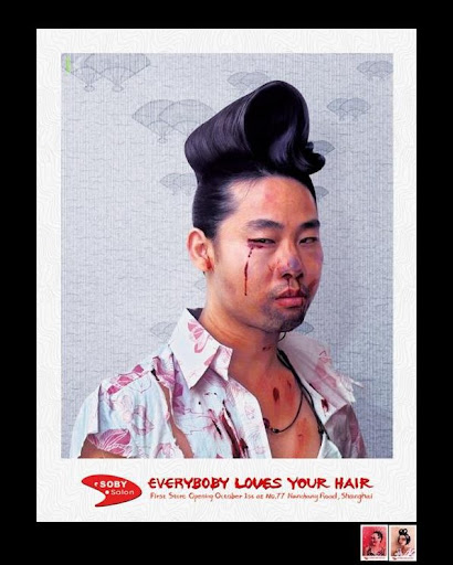 Beautiful hairdress