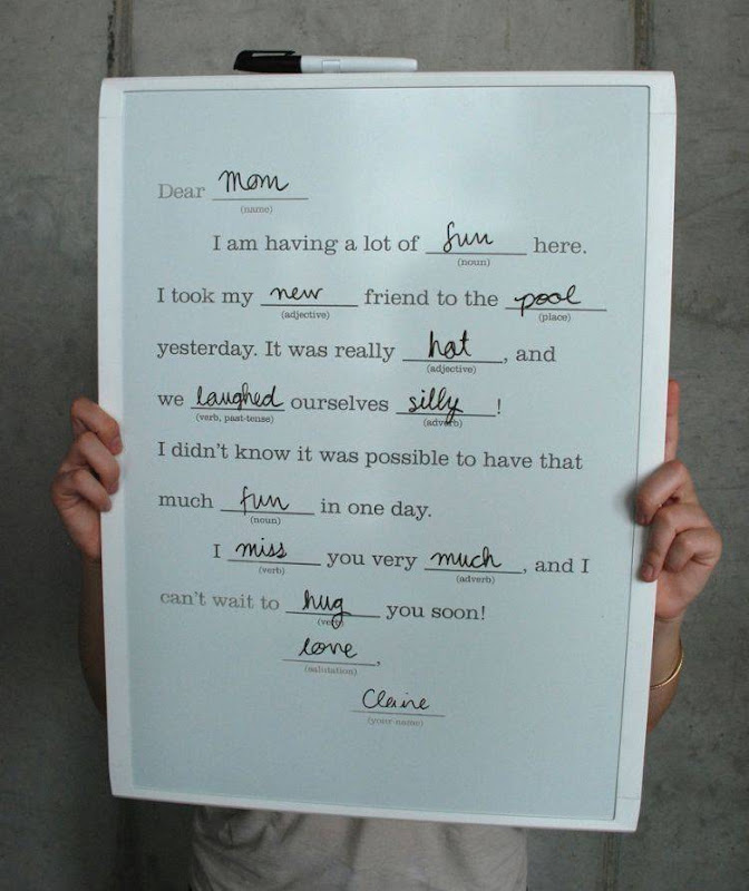 Dear Mom Touching template