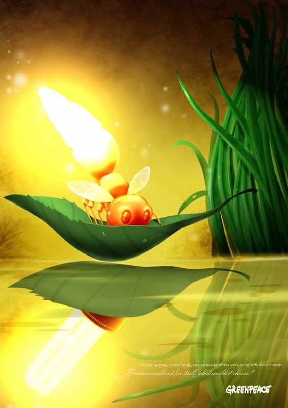 Bug-glowworm Glowworm