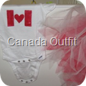 canada outfit tutu