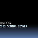 2009 Senior Dinner