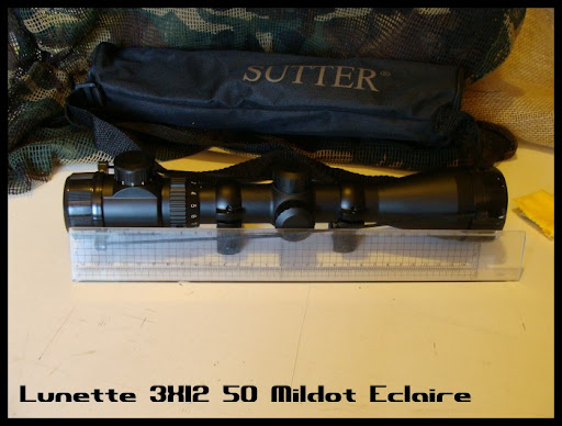 REVIEW] Lunette 3x12 - 50 Mildot Eclairé SUTTER! - Sniperland