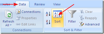 Sorting Microsoft Excel 3 Sorting Microsoft Excel 3