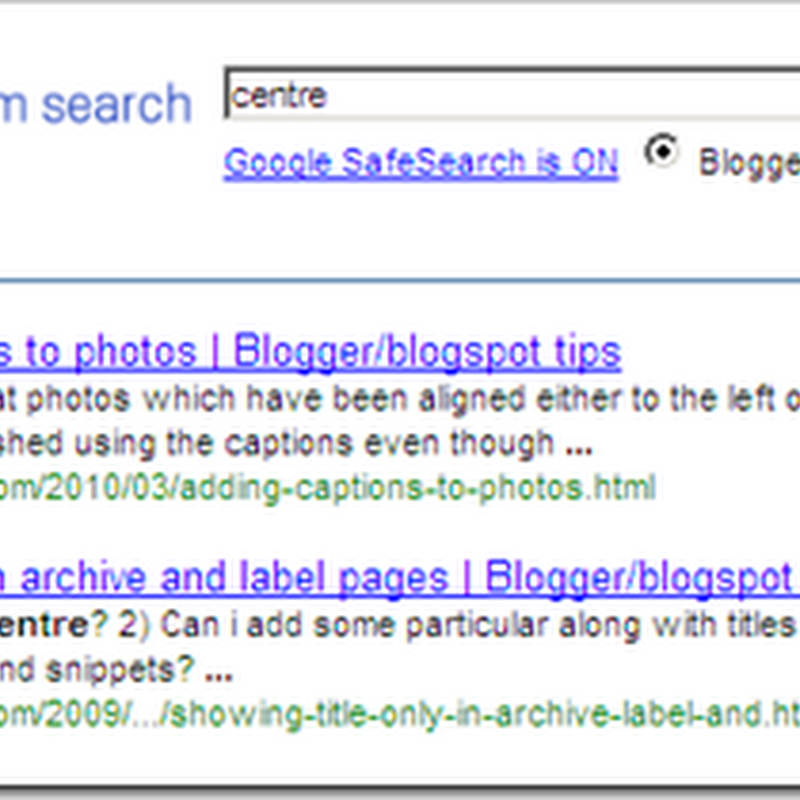 BloggerSentral blogging tips