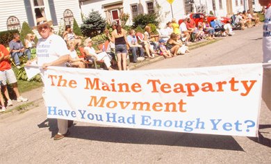 Banner: Maine Teaparty Movment - Have You Had Enough Yet?