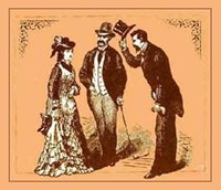 illustration from old book on etiquette