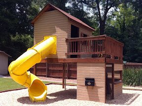 The playhouse in its original form