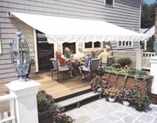 Canvas Awnings Protect and Shade Your Patio