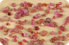 Uncut Ruby Birthstone for July