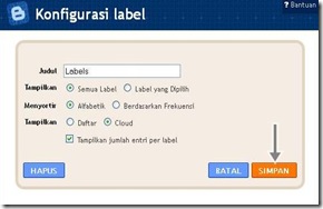 labels cofig labels cofig