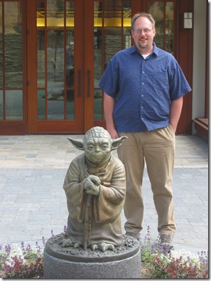 Greg and Yoda