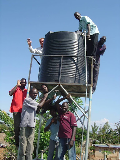 New water harvesting system installed in 2010