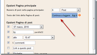 read-more-personalizzazione