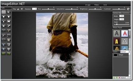 imageeditor.net editore di mmagini online