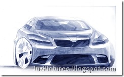 2009-skoda-octavia-rs-front-sketch