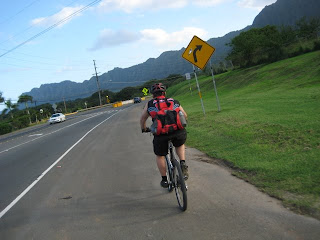 riding to Waimanalo