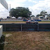 Our view of the cars passing