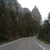 The drive to Mount Rushmore
