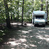 Our campsite at High Cliff State Park