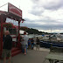 Fish and Chips at the marina on the bay
