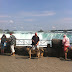 The pack at Niagara Falls