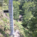 Ski lift down into the gorge