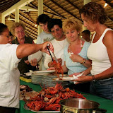 El comedor para grupos del Restaurante La Cueva - en El Cedro, Miches, Dominican Republic - http://www.rancholacueva.com