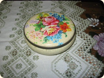 Flower Tin