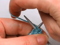 Tutoriales Como tejer al reves