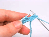 Tutoriales como tejer al reves