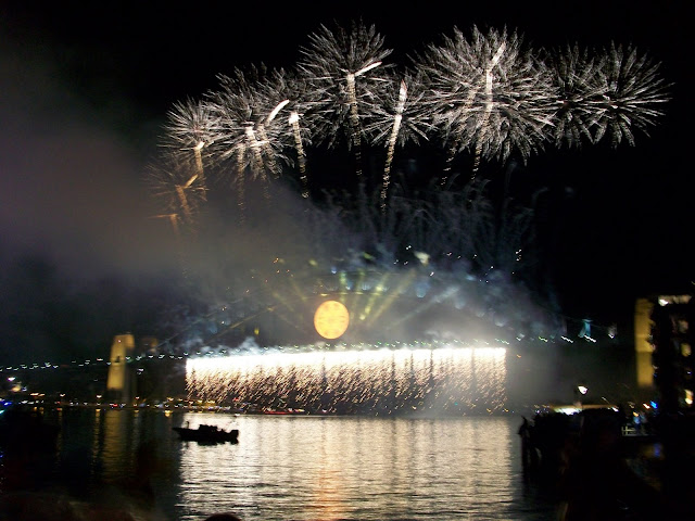 Feuerwerk in Sydney, wowie!