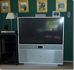 Rear Projection TV