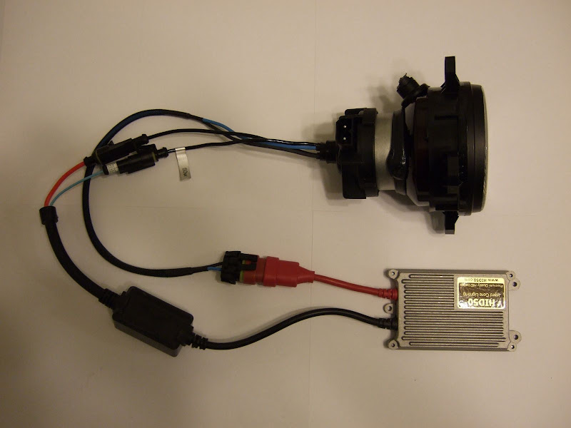 Pictorial HID50 HID Kit Installation Adventure Rider