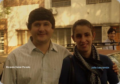Ricardo y Julia, presentes en el Acto homenaje a Guido y Claudio