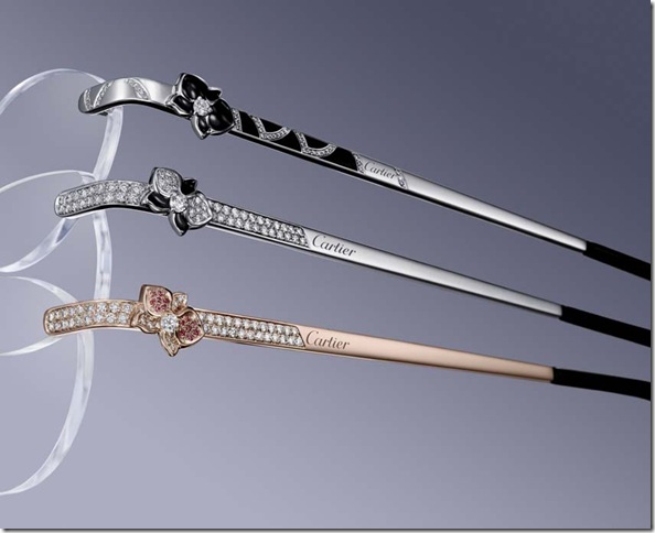 CARESSE D’ORCHIDEES PAR CARTIER JEWELED EYEWEAR COLLECTION