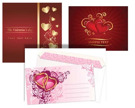 tarjetas de san valentin. o Día de San Valentín,