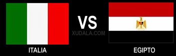 Itlaia vs Egipto