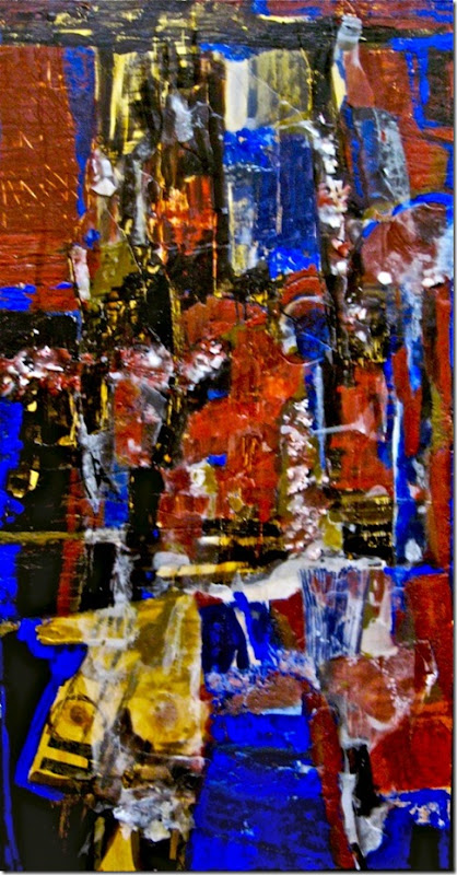 Silvana LaCreta Ravena - The Brasilianas Series - Law - encaustic on birch, 47 x 26 inches, 2008 Silvana LaCreta Ravena - The Brasilianas Series - Law - encaustic on birch, 47 x 26 inches, 2008