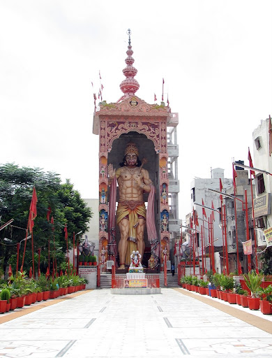 Asia's tallest idol of Hanuman at Phillaur, District Jalandhar, Punjab State, India