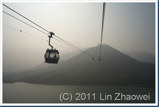 cable car to Lantau island