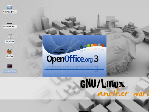 openOffice 3.2 en Xubuntu 10.04 LTS openOffice 3.2