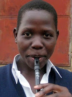 Irene, 18, Volunteer since 2007. Currently in Grade S4 at Awere Secondary School.
