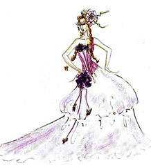 Desenhos de vestidos de noiva Clo N9 0 DRev08 Desenhos de vestidos de noiva Clo N9 0 DRev08
