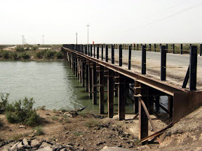 The 2nd Brigade Combat Team, 4th Infantry Division completed Al Swaib Bridge, southeast of Al Qurnah June 29.The completion provides the region an increased traffic capability, thereby enhancing security and trade. (Courtesy photo)