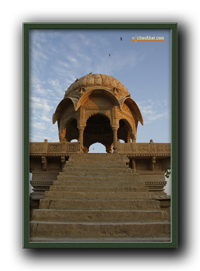 Gadisar Lake Umbrella [Chhatri]