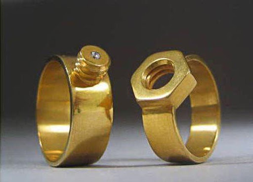 Engineers 39 Wedding Rings Note I received the above photo in an email 