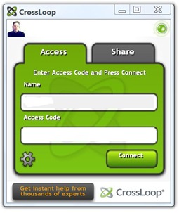 The crossloop application